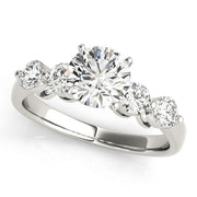 ENGAGEMENT RINGS SINGLE ROW PRONG SET - Image 2