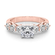 ENGAGEMENT RINGS SINGLE ROW PRONG SET - Image 9