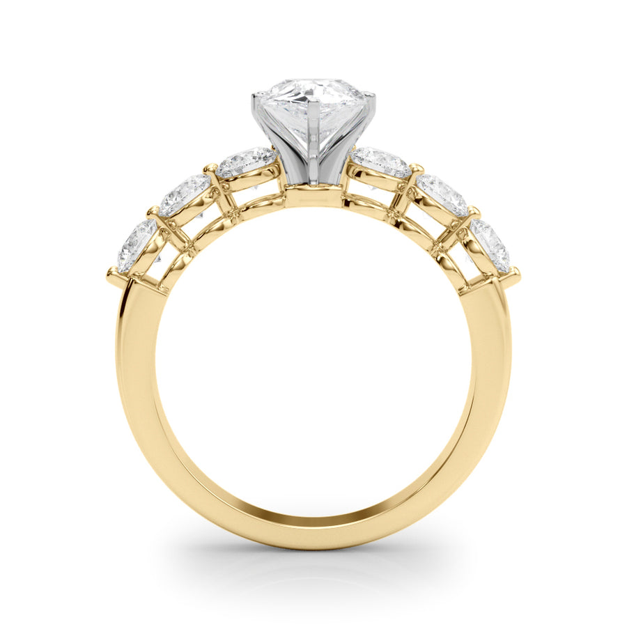 ENGAGEMENT RINGS SINGLE ROW PRONG SET - Image 6
