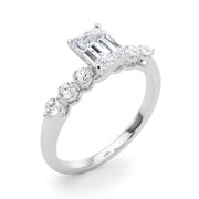 ENGAGEMENT RINGS SINGLE ROW PRONG SET - Image 9