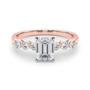 ENGAGEMENT RINGS SINGLE ROW PRONG SET - Image 3