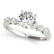 ENGAGEMENT RINGS SINGLE ROW PRONG SET - Image 2