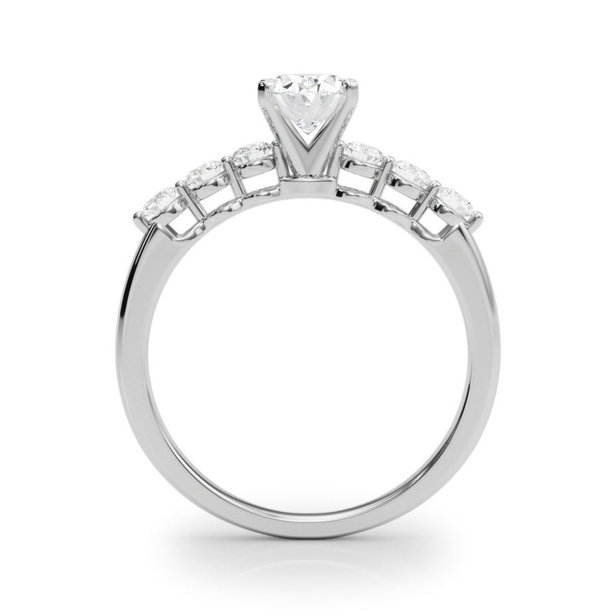 ENGAGEMENT RINGS SINGLE ROW PRONG SET - Image 8