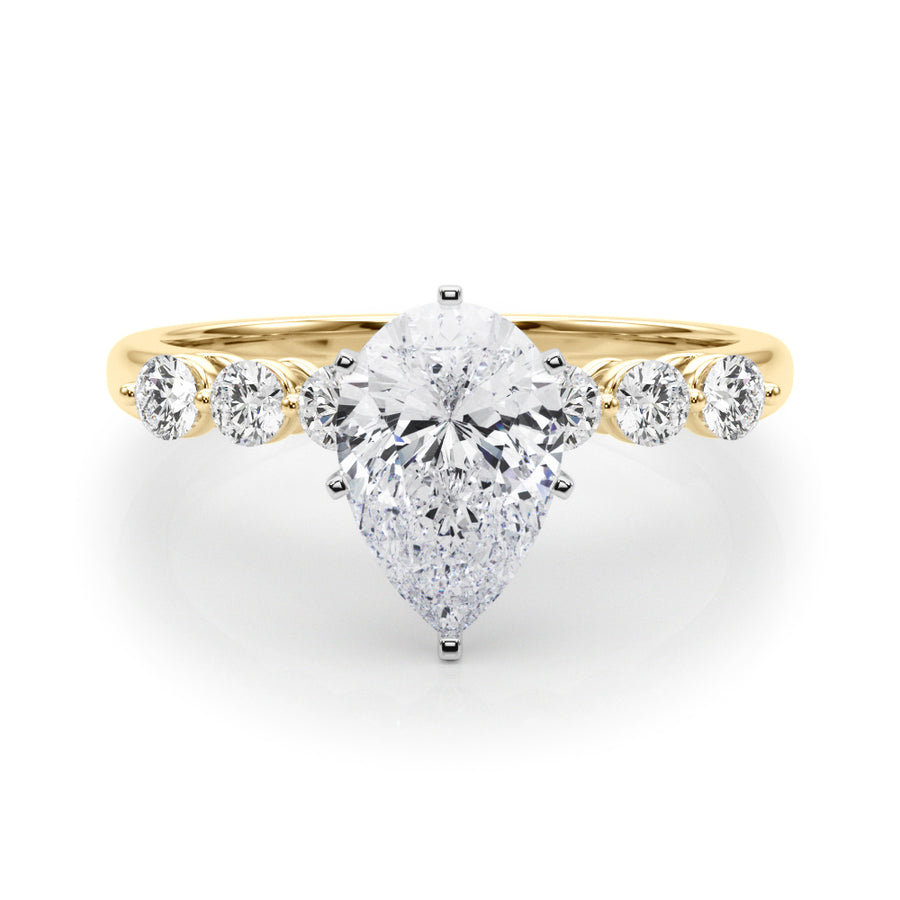 ENGAGEMENT RINGS SINGLE ROW PRONG SET - Image 5