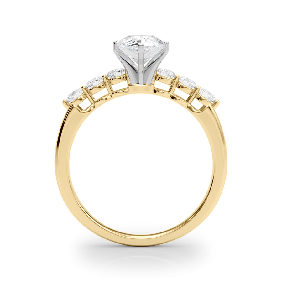 ENGAGEMENT RINGS SINGLE ROW PRONG SET - Image 7