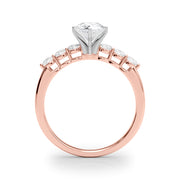 ENGAGEMENT RINGS SINGLE ROW PRONG SET - Image 4