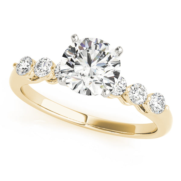 ENGAGEMENT RINGS SINGLE ROW PRONG SET - Image 3