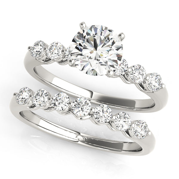 ENGAGEMENT RINGS SINGLE ROW PRONG SET - Image 9