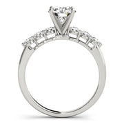 ENGAGEMENT RINGS SINGLE ROW PRONG SET - Image 8