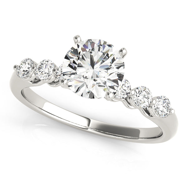 ENGAGEMENT RINGS SINGLE ROW PRONG SET - Image 2