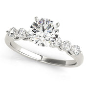 ENGAGEMENT RINGS SINGLE ROW PRONG SET - Image 2