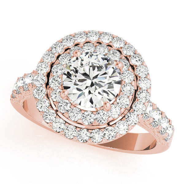 ENGAGEMENT RINGS HALO ROUND - Image 6