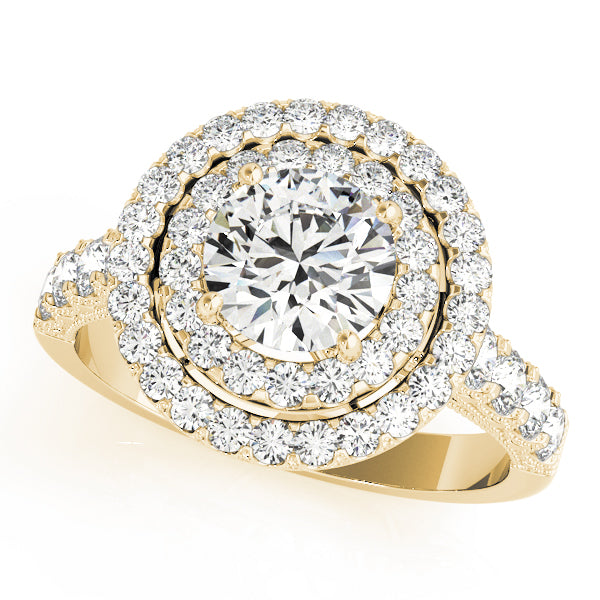 ENGAGEMENT RINGS HALO ROUND - Image 7