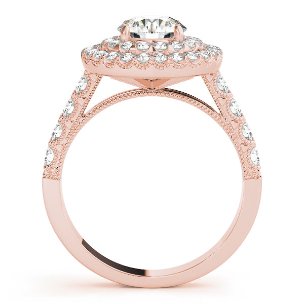 ENGAGEMENT RINGS HALO ROUND - Image 10