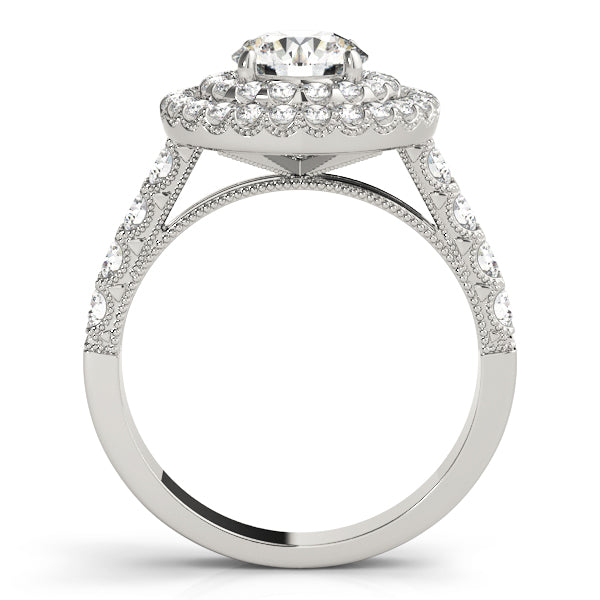 ENGAGEMENT RINGS HALO ROUND - Image 3