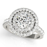 ENGAGEMENT RINGS HALO ROUND - Image 2