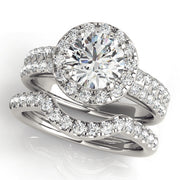 ENGAGEMENT RINGS HALO ROUND - Image 5