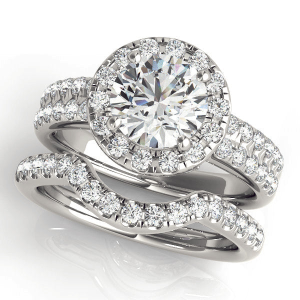 ENGAGEMENT RINGS HALO ROUND - Image 5