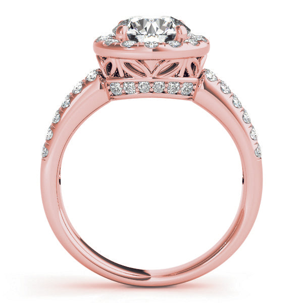 ENGAGEMENT RINGS HALO ROUND - Image 8