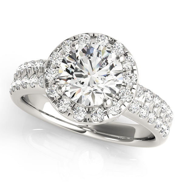 ENGAGEMENT RINGS HALO ROUND - Image 2