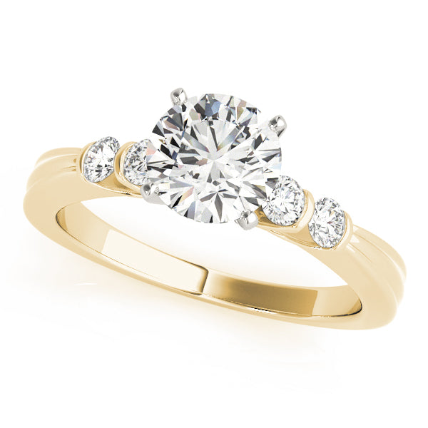 ENGAGEMENT RINGS SINGLE ROW PRONG SET - Image 4
