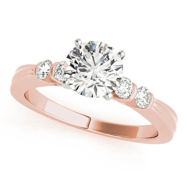 ENGAGEMENT RINGS SINGLE ROW PRONG SET - Image 10