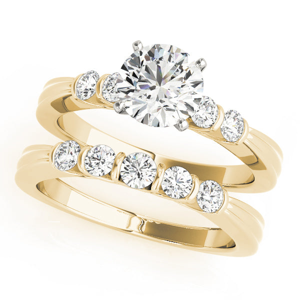ENGAGEMENT RINGS SINGLE ROW PRONG SET - Image 3