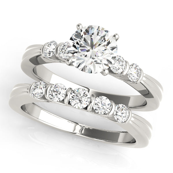 ENGAGEMENT RINGS SINGLE ROW PRONG SET - Image 5