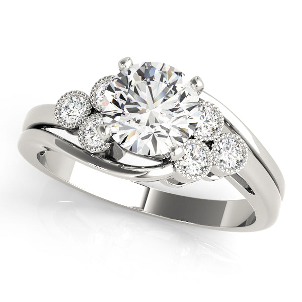 ENGAGEMENT RINGS CLUSTER SIDES - Image 2