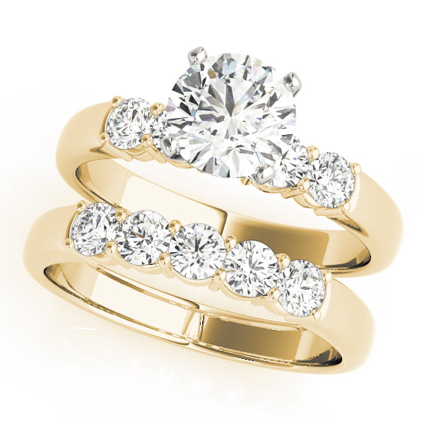 ENGAGEMENT RINGS SINGLE ROW PRONG SET - Image 4