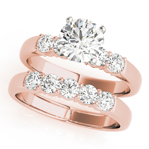 ENGAGEMENT RINGS SINGLE ROW PRONG SET - Image 6
