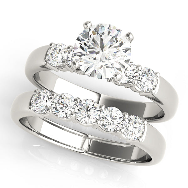 ENGAGEMENT RINGS SINGLE ROW PRONG SET - Image 9