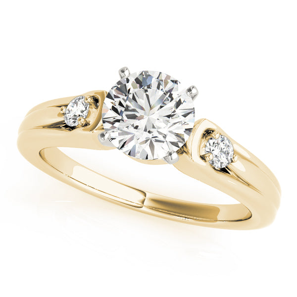 ENGAGEMENT RINGS 3 STONE ROUND - Image 3