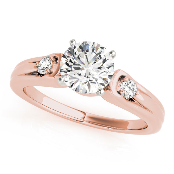 ENGAGEMENT RINGS 3 STONE ROUND - Image 9