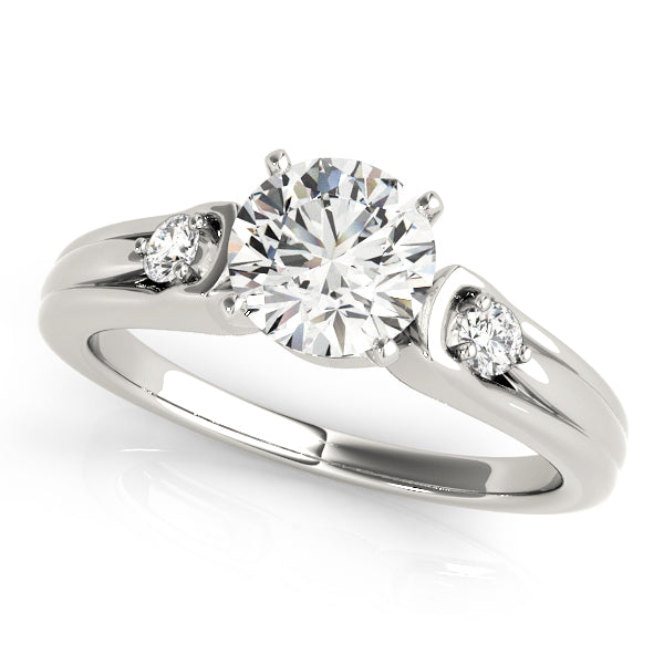 ENGAGEMENT RINGS 3 STONE ROUND - Image 2