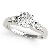 ENGAGEMENT RINGS 3 STONE ROUND - Image 2