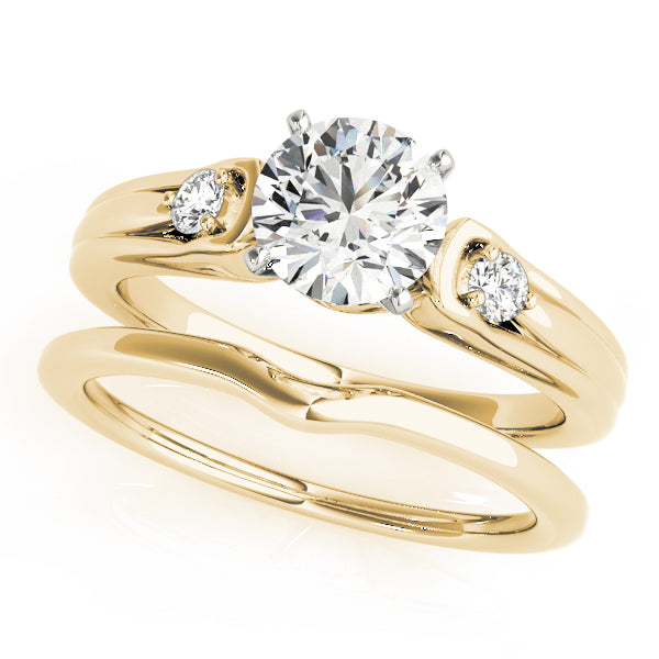 ENGAGEMENT RINGS 3 STONE ROUND - Image 8