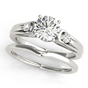 ENGAGEMENT RINGS 3 STONE ROUND - Image 6