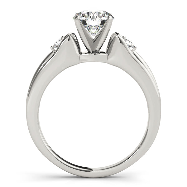 ENGAGEMENT RINGS 3 STONE ROUND - Image 4