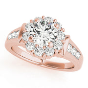 ENGAGEMENT RINGS HALO ROUND - Image 4