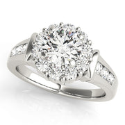 ENGAGEMENT RINGS HALO ROUND - Image 2