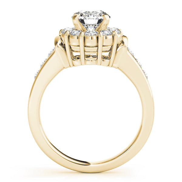 ENGAGEMENT RINGS HALO ROUND - Image 5