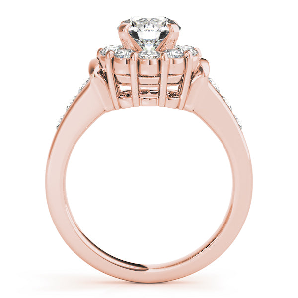 ENGAGEMENT RINGS HALO ROUND - Image 8