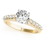 ENGAGEMENT RINGS SINGLE ROW PRONG SET - Image 5