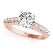 ENGAGEMENT RINGS SINGLE ROW PRONG SET - Image 7