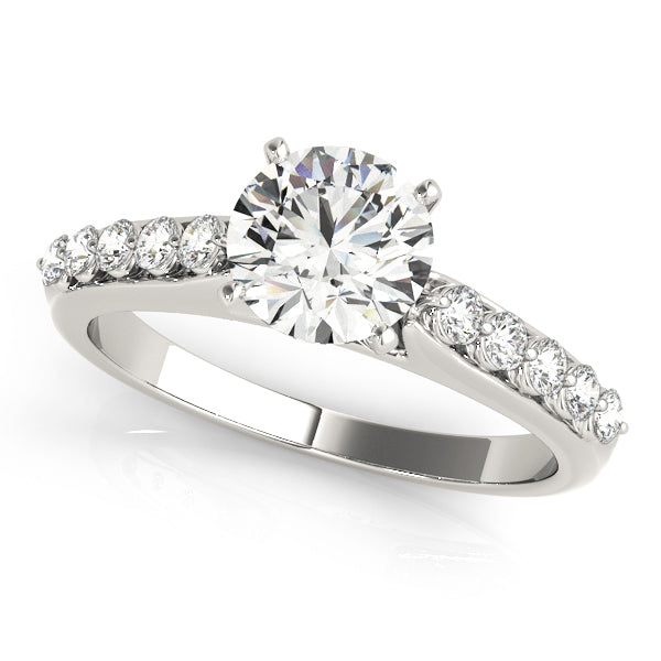 ENGAGEMENT RINGS SINGLE ROW PRONG SET - Image 2