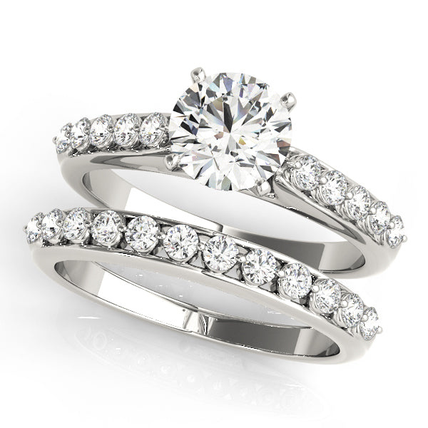 ENGAGEMENT RINGS SINGLE ROW PRONG SET - Image 4