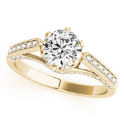 ENGAGEMENT RINGS SINGLE ROW PRONG SET - Image 5