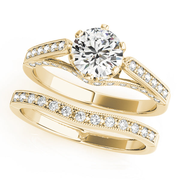 ENGAGEMENT RINGS SINGLE ROW PRONG SET - Image 10