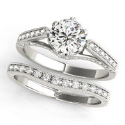 ENGAGEMENT RINGS SINGLE ROW PRONG SET - Image 6